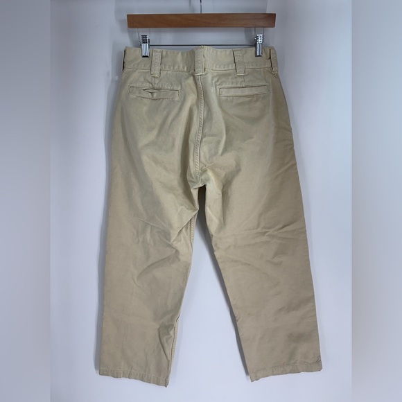 General Admissions High Rise Wide Leg Khaki Pants - Picture 2 of 3